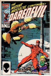 Daredevil #238 Direct Edition (1987) 9.0 VF/NM