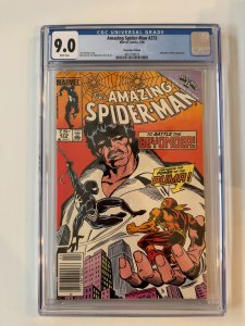 AMAZING SPIDER-MAN  #273 CGC  9.0 Newsstand (1986)