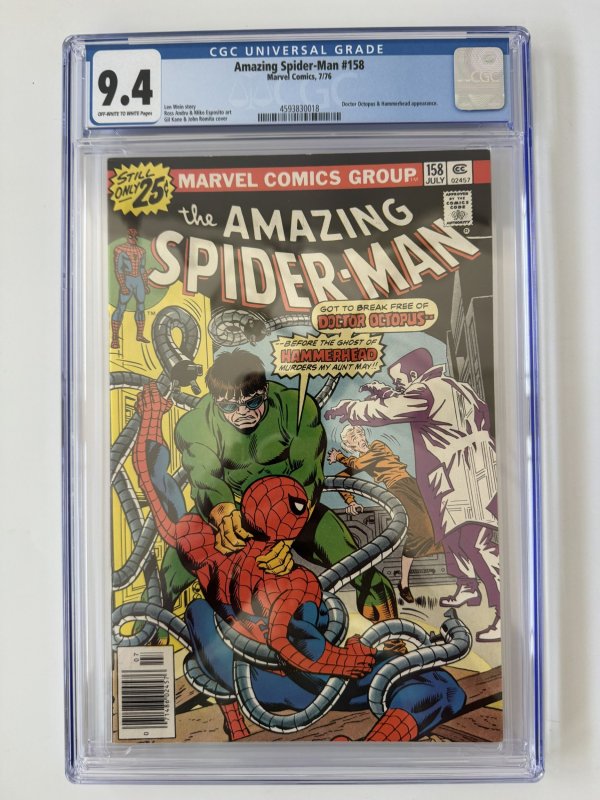The Amazing Spider-Man #158 CGC 9.4 (1976)