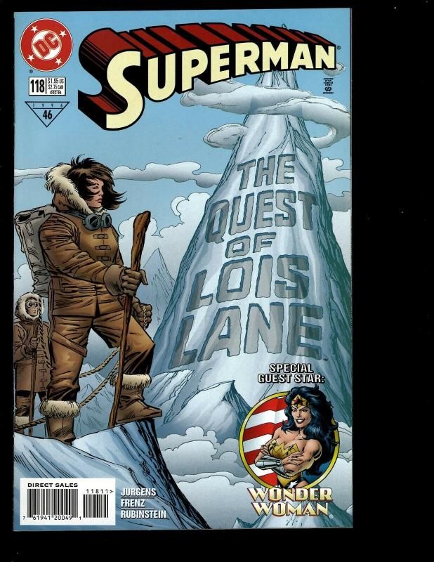 12 Superman DC Comics # 116 117 118 119 120 121 122 123 124 125 126 127 JF18 