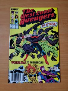 West Coast Avengers #33 Newsstand Variant ~ NEAR MINT NM ~ 1988 Marvel Comic