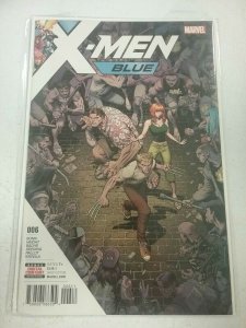 X-men Blue  #6 Marvel Comic 1st Print 2017 NM NW153