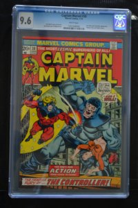 CAPTAIN MARVEL # 30 : CGC  9.6 (NM+) : JANUARY 1974 : MARVEL COMICS