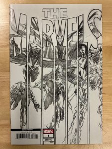 The Marvels #1 Second Print Variant Cover (2021)