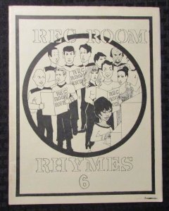 1988 STAR TREK Rec Room Rhymes #6 FVF 7.0 Fanzine