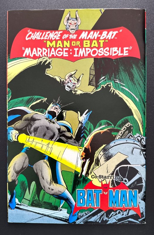 Man-Bat vs Batman Vol #1 (1984) - Neal Adams Cvr - Man-Bat Origin - VF/NM