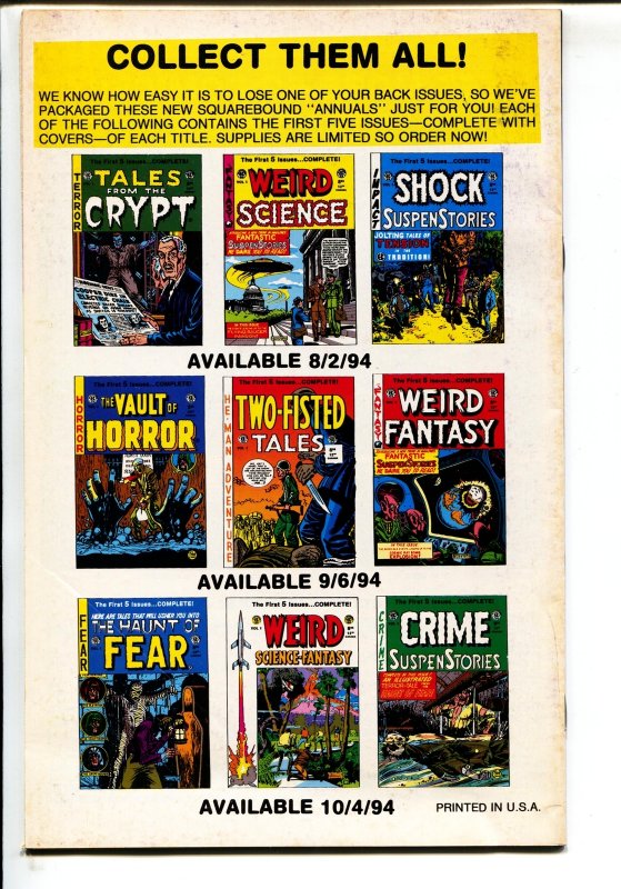 Incredible Science Fiction #9  1994 - Gemstone  -VF - Comic Book