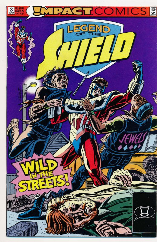 Legend of the Shield (1991) #1-4 NM