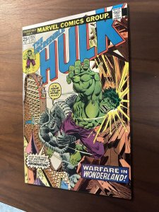 Incredible Hulk #195 FN+ Warfare in Wonderland! Ed Hannigan Cvr. (Marvel 1976)