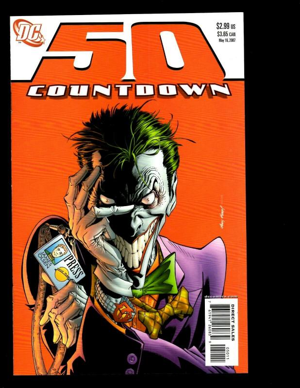 12 Countdown Final Crisis DC Comics # 51 50 49 48 47 46 45 44 43 42 41 40 EK14 