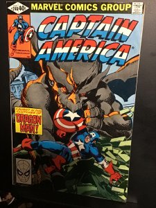 Captain America #248 (1980) high-grade Dragon Man! VF/NM Byrne Art!