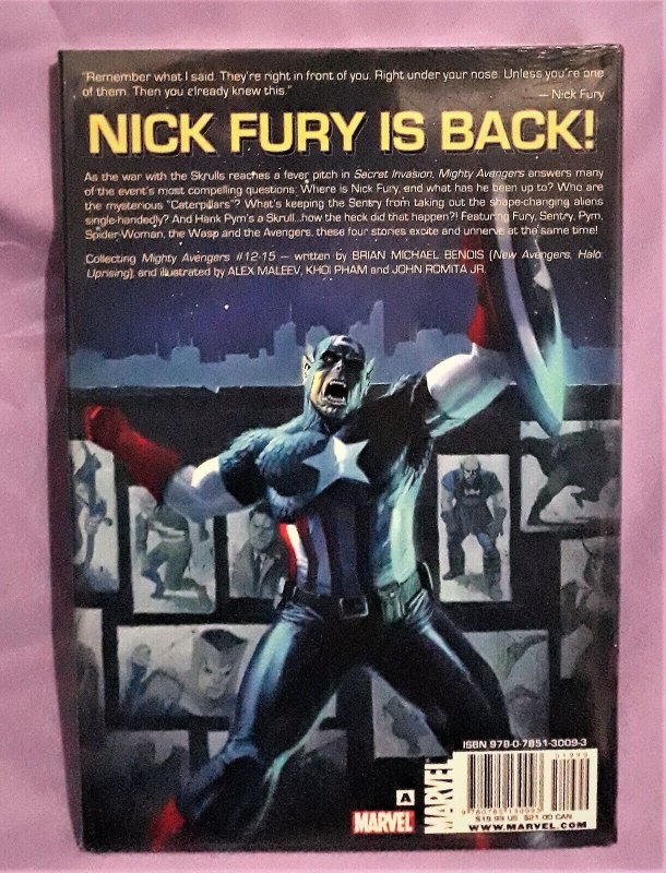 MIGHTY AVENGERS Secret Invasion HC 1st Secret Warriors Marvel Comics MCU