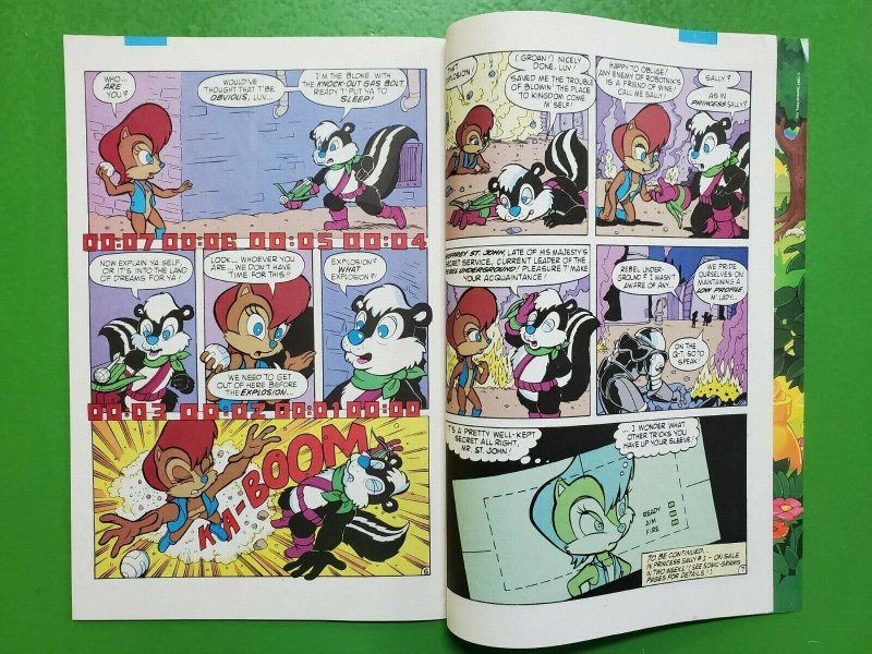 SONIC The HEDGEHOG #20 PRINCESS SALLY March 1995 ARCHIE Comics FN 