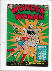 Wonder Woman #165 (1966)  VG