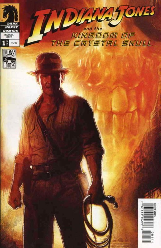 Indiana Jones and the Kingdom of the Crystal Skull #1B FN; Dark Horse | we combi 