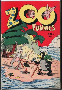 Zoo Funnies #2 (1945) Rabbit-Son Crusoe