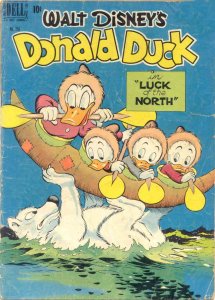 Four Color Comics (2nd Series) #256 VG ; Dell | low grade comic 1949 Donald Duck