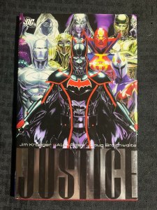 2007 JUSTICE Volume 3 HC/DJ VF+/FN+ 1st DC Comics / Alex Ross