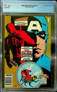 Marvel Comics Presents #81 (1991) - CGC 9.4 - Cert#4007951024