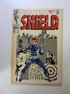 Nick Fury, Agent of SHIELD #4 (1968) FN/VF condition