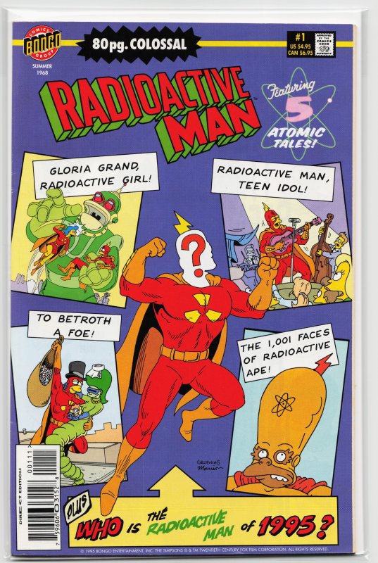 Radioactive Man 80 Pg. Colossal (1995) Radioactive Man
