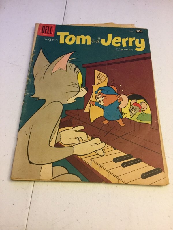 Tom And Jerry 166 Gd+ Good+ 2.5 Dell Comics Golden Age