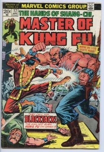MASTER OF KUNG #17 (#1) - 2.0, OW-W - 3rd Shang-Chi - Starlin