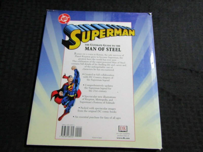 2002 SUPERMAN Ultimate Guide by Scott Beatty HC/DJ VG-/VG+ DC Comics
