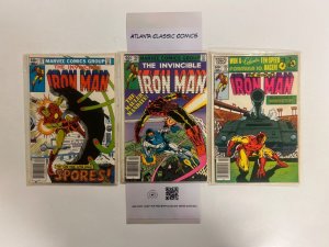 3 Iron Man Marvel Comic Books # 155 156 157 Thor Avengers Spiderman 66 SM5