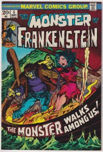The Frankenstein Monster #5 (1973)