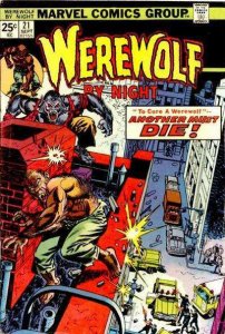 Werewolf By Night (1972 series)  #21, VF (Stock photo)