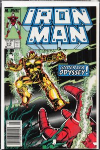 Iron Man #218 (1987) Iron Man