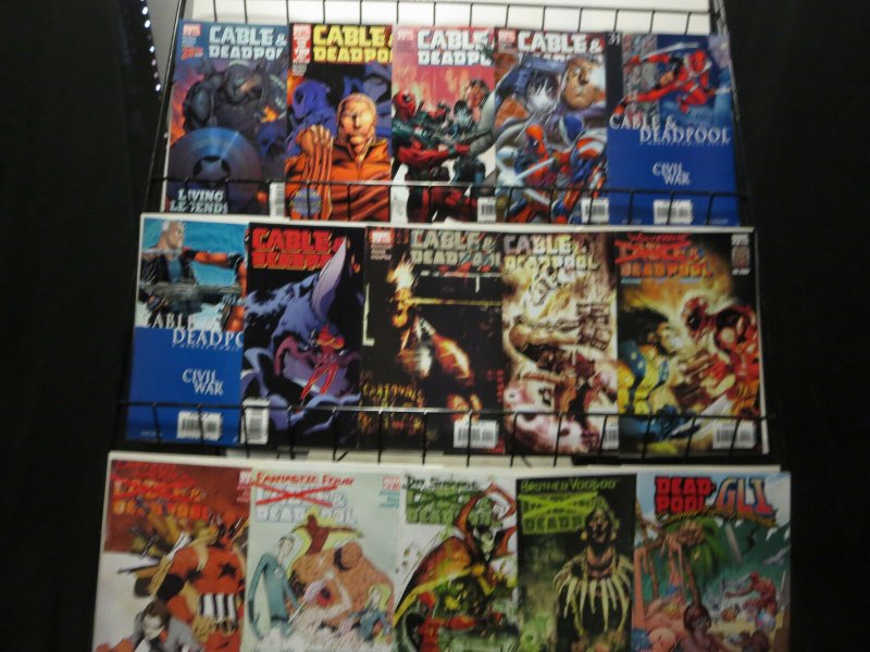 Cable & Deadpool (2006) Nicieza Medina 15 diff F-VF or better + Squirrel Girl