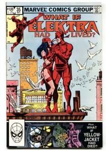 What If #35  ELEKTRA HAD LIVED comic book Daredevil 1982 NM- 