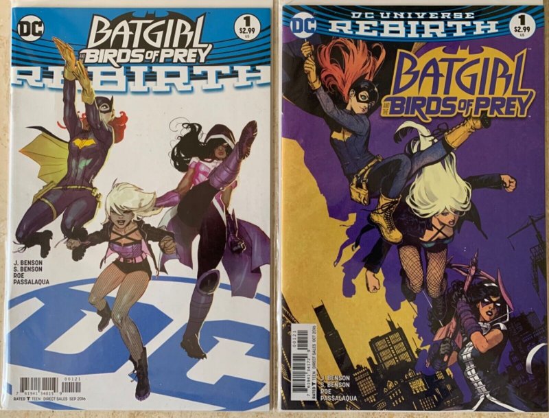 BATGIRL & THE BIRDS OF PREY 1-22 + REBIRTH SPECIAL | 2016 | COMPLETE SERIES