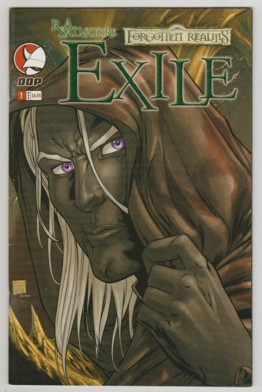 R.A. SALVATORE - FORGOTTEN REALMS DDP COMICS LOT - HOMELAND / SOJOURN & EXILES