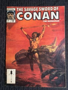 1988 SAVAGE SWORD OF CONAN Magazine #149 VG 4.0 Tom Grindberg / Bob McLeod