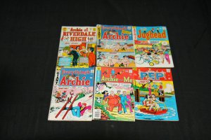 ARCHIE - 1973 - READERS LOT OF 16 COMICS....    G - F