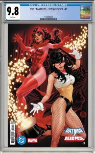 BATMAN/DEADPOOL #1 MARK BROOKS VARIANT CGC 9.8 NM PRESALE 11/19