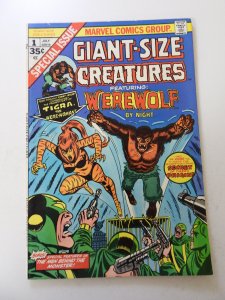 Giant Size Creatures (1974) 1st appearance of Tigra VF condition MVS intact