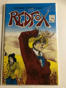 RED FOX #3 1986 HARRIER COMICS  /  UNREAD  /  HIGH QUALITY