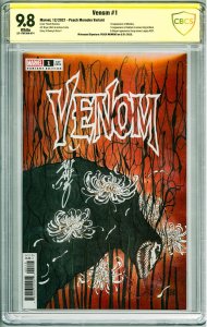 Venom #1 Momoko Cover CBCS 9.8! Signed by Momoko!
