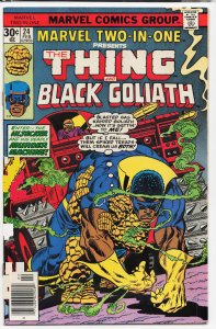 Marvel Two-in-One #24 (1977) Black Goliath