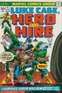 Luke Cage Hero For Hire #8 (ungraded) stock photo