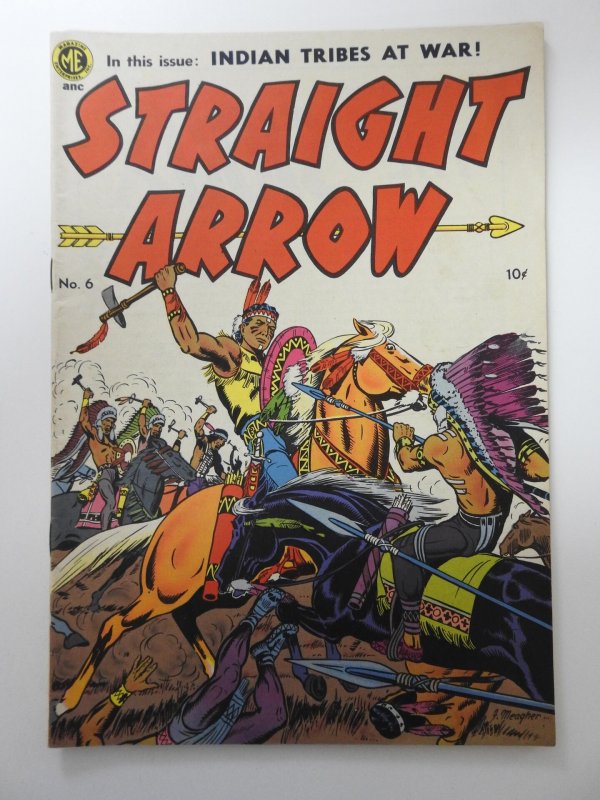 Straight Arrow #6 Rare Double Cover! Sharp Fine+/VF+ Condition!!