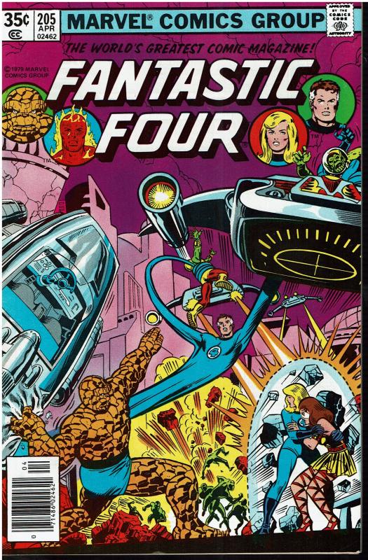 Fantastic Four #205, 9.0 or Better *KEY* 1st Full Appearance Nova Corps