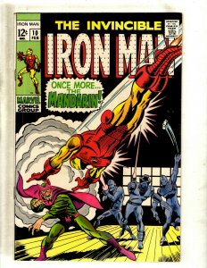 Iron Man # 10 VF Marvel Comic Book Avengers Hulk Thor Captain America J462