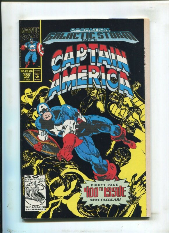 Captain America #400 Direct Edition/Avengers #4 Flip Book (9.2OB) 1992