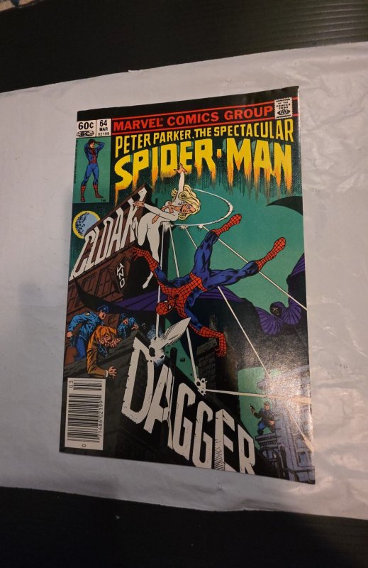 The Spectacular Spider-Man #64 (1982)1st cloak and Dagger