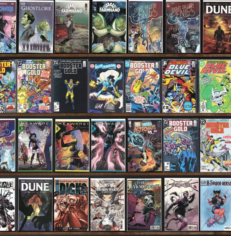 Huge Lot 140+ Comics with Booster Gold, Blue Devil, Once & Future & More!